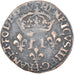Munten, Frankrijk, Henri III, Double Sol Parisis, 1585, Amiens, Faux d'Epoque