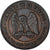 Moeda, França, Napoleon III, SATIRICAL COINS, 10 Centimes, 1870, AU(55-58)
