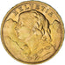 Moneda, Suiza, 20 Francs, 1947, Bern, SC, Oro, KM:35.2