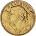 Coin, Switzerland, 20 Francs, 1935, Bern, AU(55-58), Gold, KM:35.1