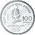 Coin, France, patinage artistique, 100 Francs, 1989, BE, MS(64), Silver, KM:972