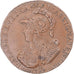 Moneda, Francia, 2 Sols 6 Deniers, 6 blancs de Montagny, 1791, MBC, Cobre