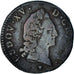 Coin, France, Louis XV, 1/2 Sol d'Aix, 1768, Aix, VF(30-35), Copper