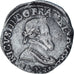 Moneta, Francia, Henri IV, 1/2 Franc, 1603, Lyon, BB, Argento, KM:14.2