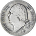 Moneda, Francia, Louis XVIII, Louis XVIII, 2 Francs, 1821, Paris, BC+, Plata