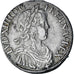 Francja, Louis XIV, Écu à la mèche longue, 1652, Rouen, Srebro, EF(40-45)