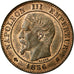 Monnaie, France, Napoleon III, Napoléon III, 2 Centimes, 1856, Bordeaux, SUP+