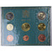 Watykan, 1 Cent to 2 Euro, euro set, 2010, Rome, Benoit XVI, MS(65-70), ND