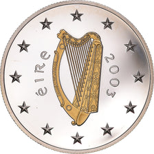 IRELAND REPUBLIC, 10 Euro, Special Olympics, 2003, Sandyford, UNZ, Silber, KM:41