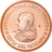 Vaticano, 2 Euro Cent, 2006, unofficial private coin, SPL+, Acciaio placcato