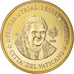Vaticaan, 50 Euro Cent, 2008, unofficial private coin, UNC, Tin