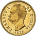 Coin, Italy, Umberto I, 20 Lire, 1879, Rome, AU(55-58), Gold, KM:21