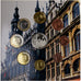 Bélgica, 1 Cent to 2 Euro, Bruxelles - Grand'Place, 2005, Brussels, BU