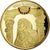 Vatikan, Medaille, Sancta Teresa de Calcutta, STGL, Copper Gilt