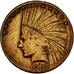 Moneta, Stati Uniti, Indian Head, $10, Eagle, 1910, San Francisco, BB, Oro