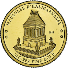 Coin, Ivory Coast, Le mausolée d'Halicarnasse, 100 Francs CFA, 2018, MS(65-70)