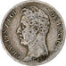 Moeda, França, Charles X, Franc, 1828, Strasbourg, VF(30-35), Prata, KM:724.3
