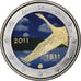 Finlandia, 2 Euro, Bank of Finland, 200th Anniversary, 2011, Vantaa, Colourized