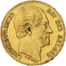 Moneda, Bélgica, Leopold I, 20 Francs, 20 Frank, 1865, Brussels, MBC, Oro