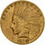 United States, $10, Eagle, Indian Head, 1914, Philadelphia, Gold, AU(50-53)