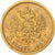 Rusia, Nicholas II, 5 Roubles, 1897, St. Petersburg, Oro, MBC+, KM:62