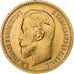 Russia, Nicholas II, 5 Roubles, 1903, St. Petersburg, Gold, MS(63), KM:62