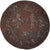 Moneta, Francia, Louis XIII, Denier Tournois, 1611, Lyon, MB+, Rame