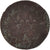 Moneta, Francia, Louis XIII, Denier Tournois, 1617, Paris, BB, Rame