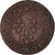 Moneta, Francia, Louis XIII, Double Tournois, 1629, Lyon, BB, Rame