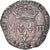 Munten, Frankrijk, Henri III, 1/8 Ecu, 1587, Bayonne, ZF, Zilver, Gadoury:485