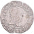 Munten, Frankrijk, Henri III, 1/4 Franc au col plat, 1587, Rennes, FR+, Zilver