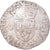 Munten, Frankrijk, Henri III, 1/8 Ecu, 1579, Rennes, ZF, Zilver, Gadoury:485