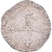 Munten, Frankrijk, Henri III, 1/8 Ecu, 1582, Rennes, ZF, Zilver, Gadoury:485