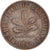 Moneta, Niemcy - RFN, 2 Pfennig, 1958, Karlsruhe, VF(30-35), Miedź platerowana