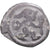 Monnaie, Rèmes, Potin au guerrier courant, 90-50 BC, TB+, Bronze, Latour:8124