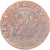 Moneta, Francia, Louis XIII, Double Tournois, 1639, Rouen, B+, Rame, Gadoury:11