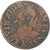 Moneta, Francia, Louis XIII, Double Tournois, 1640, Tours, MB, Rame, Gadoury:11