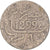 Moeda, Marrocos, Hassan I, 1/2 Dirham, 1881/1299 AH, VF(30-35), Prata