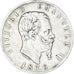 Munten, Italië, Vittorio Emanuele II, 5 Lire, 1876, Rome, ZF, Zilver
