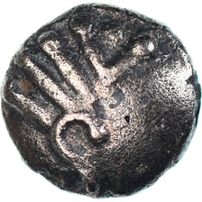 Moeda, Remi, 1/4 statère aux segments, 70-52 BC, AU(50-53), Bronze