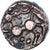 Monnaie, Rèmes, 1/4 statère aux segments, 70-52 BC, TTB+, Bronze