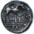 Moeda, Remi, 1/4 statère aux segments, 70-52 BC, AU(50-53), Bronze