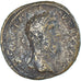 Moneda, Lucius Verus, Sestercio, 161, Rome, BC+, Bronce, RIC:1284