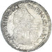 Moneda, Francia, Louis XIV, 1/2 Ecu aux palmes, 1693, Reims, BC+, Plata