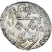 Monnaie, États italiens, Clément VIII, Douzain, 1592-1605, Avignon, TB, Billon