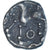 Moneta, Aedui, Denier à la tête casquée, 80-50 BC, VF(30-35), Srebro