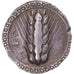 Moneda, Lucania, Nomos, ca. 510-470 BC, Metapontion, BC+, Plata, HN Italy:1482