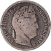 Moneda, Francia, Louis-Philippe, 2 Francs, 1839, Rouen, BC+, Plata, KM:743.2