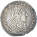 Coin, France, Louis XIV, 1/12 Écu au buste juvénile, 1662, Villeneuve St.