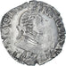 Münze, Frankreich, Henri IV, 1/2 Franc, 1604, Angers, Tréflée, S, Silber